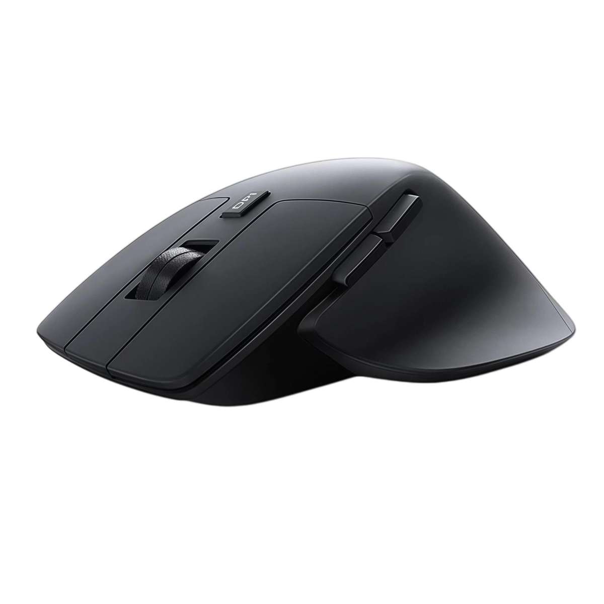 W&P M-WB2 Wireless Ergonomic Mouse Tri-Mode Bluetooth & 2.4G Silent Computer Mouse(Black)