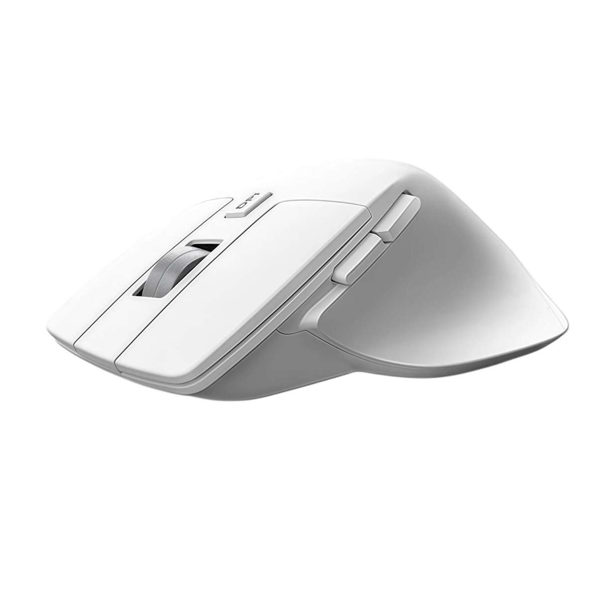 W&P M-WB2 Wireless Ergonomic Mouse Tri-Mode Bluetooth & 2.4G Silent Computer Mouse(Black)