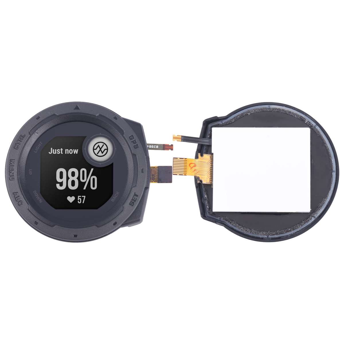 For Garmin Instinct Original LCD Screen with Digitizer Full Assembly(Black)
