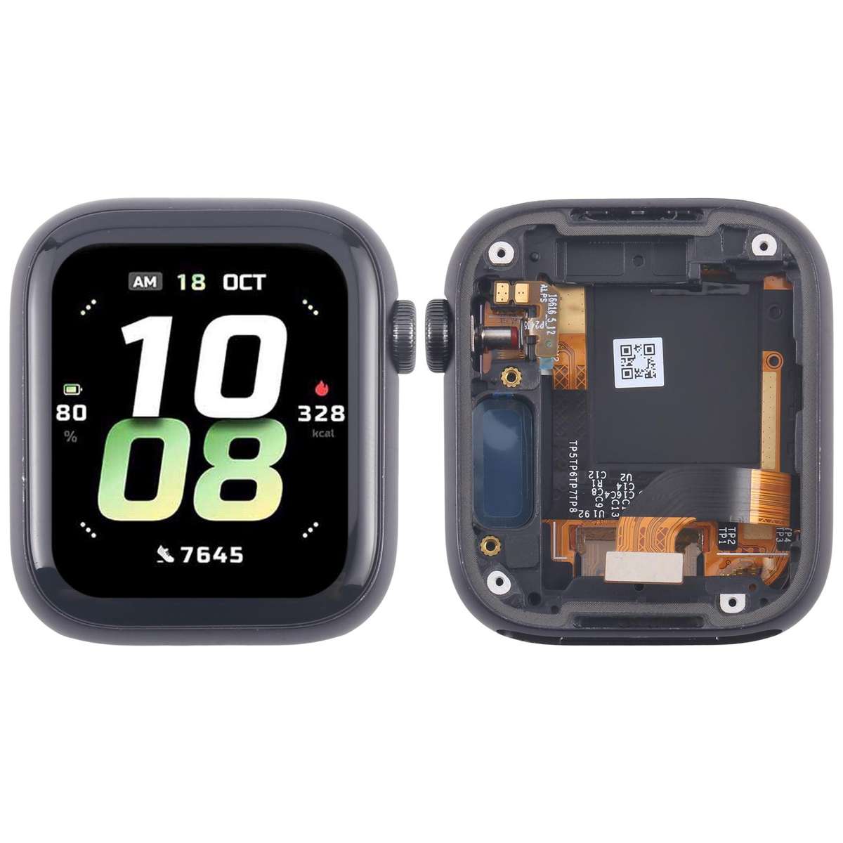 For Honor Watch 5 Original LCD Screen Digitizer Full Assembly With Frame (Black)