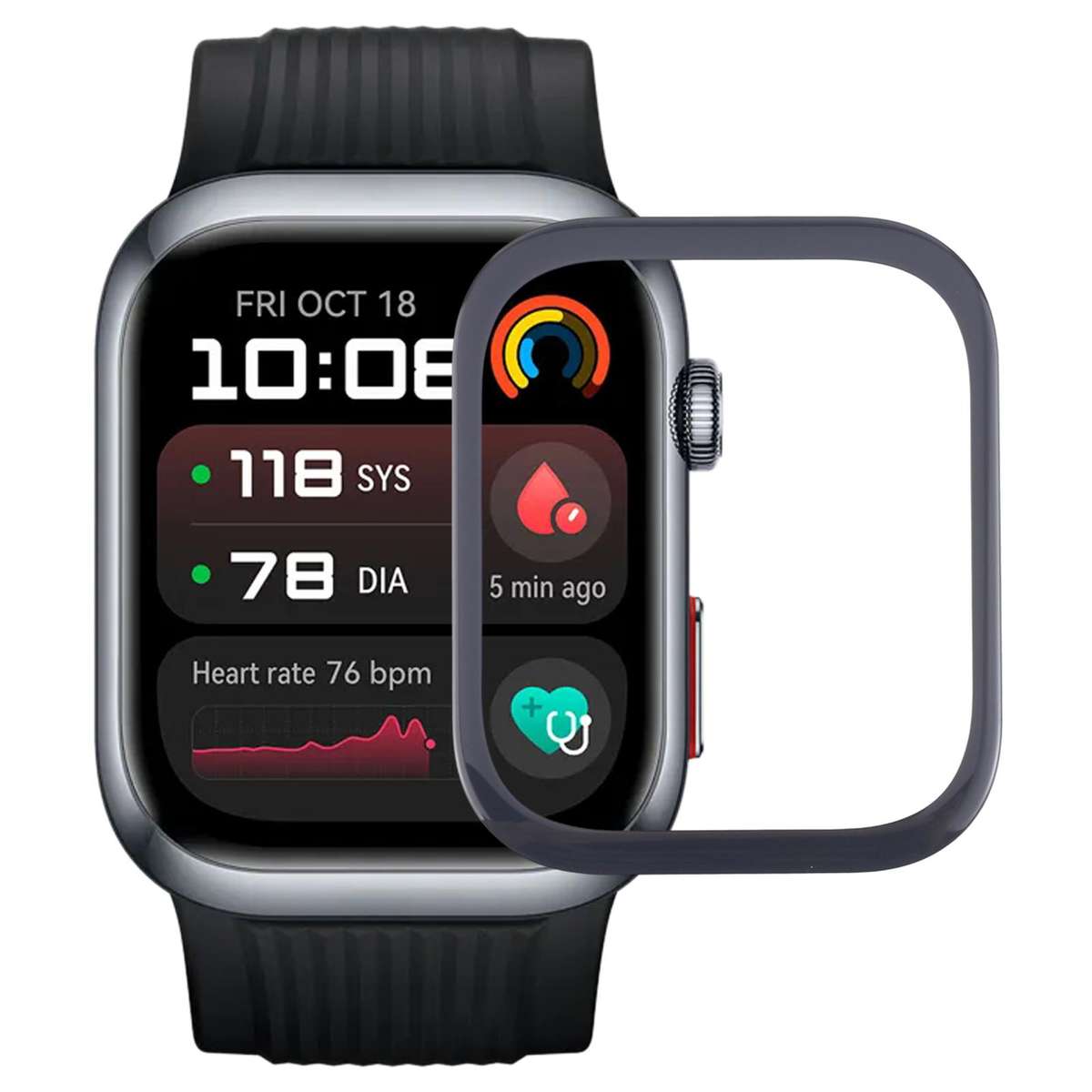 For Huawei Watch D2 Original Front Screen Outer Glass Lens