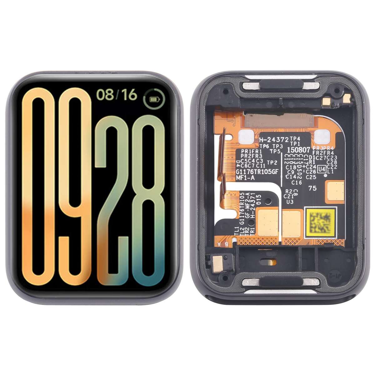 For Xiaomi Smart Band 9 Pro Original LCD Screen Digitizer Full Assembly With Frame (Black)