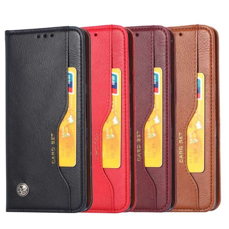 For Xiaomi Mi 11T 11T Pro Knead Skin Texture Horizontal Flip Leather Case with Photo Frame & Ho...