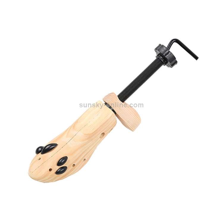 Pine Wood Unisex Fixed Fits Support Stretcher Shaper Shoes Expander , Size: L 42-46Yards