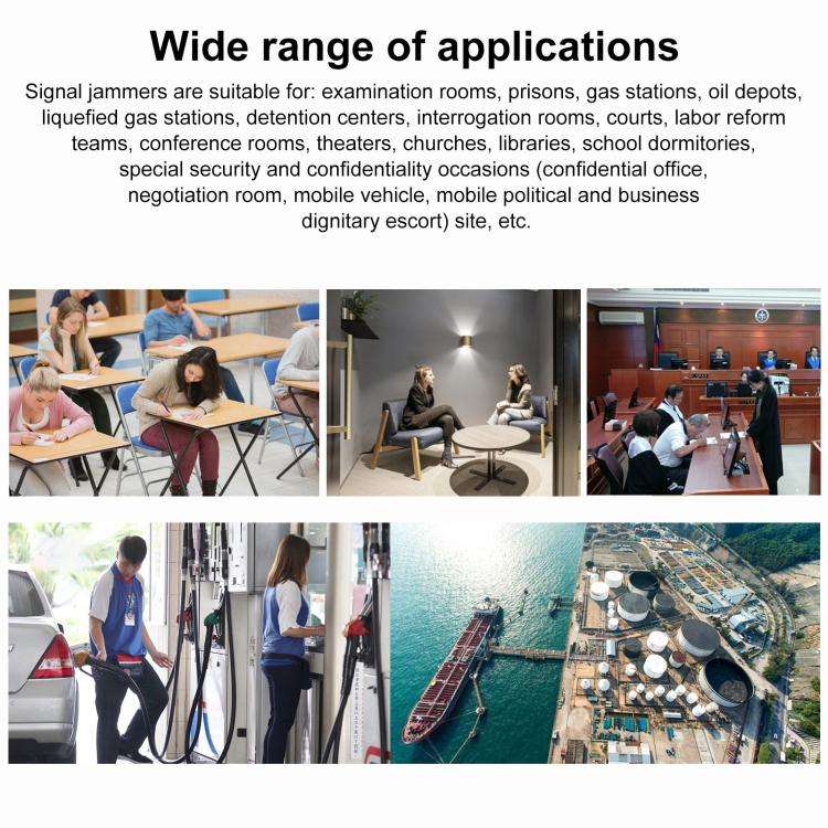 808KB Black, Portable GPS Jammer (Coverage: 5 15m)(Black)...