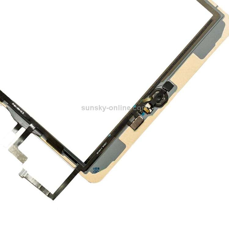 Touch Panel with Home Key Flex Cable for iPad 5 9.7 inch 2017 A1822 A1823(Black)...