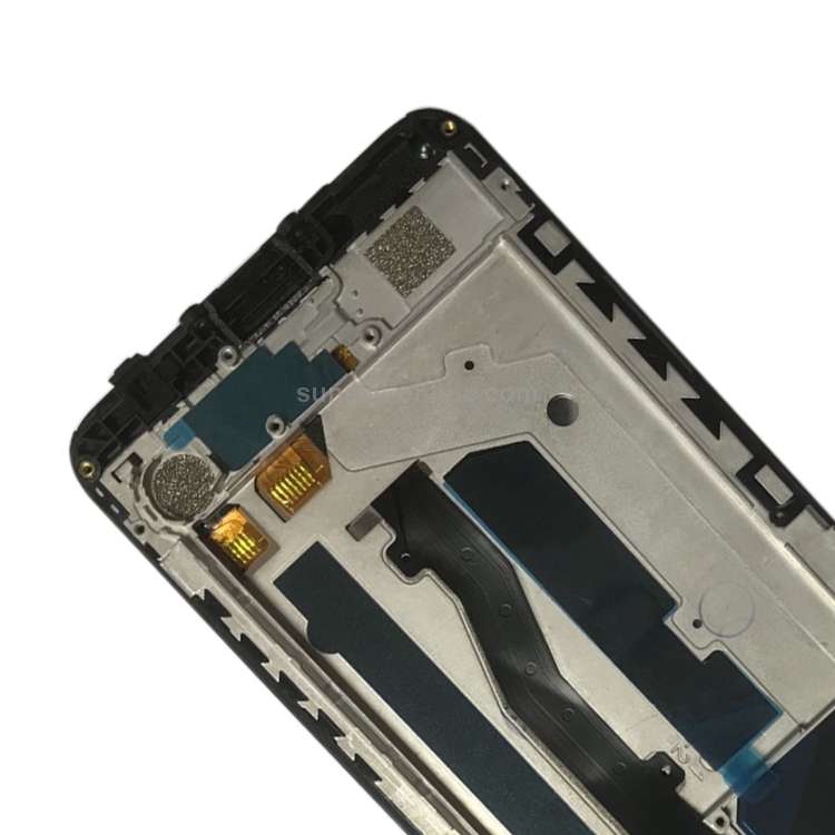 OEM LCD Screen for ZTE Blade V8 Mini BV0850 Digitizer Full Assembly with Frame Black)