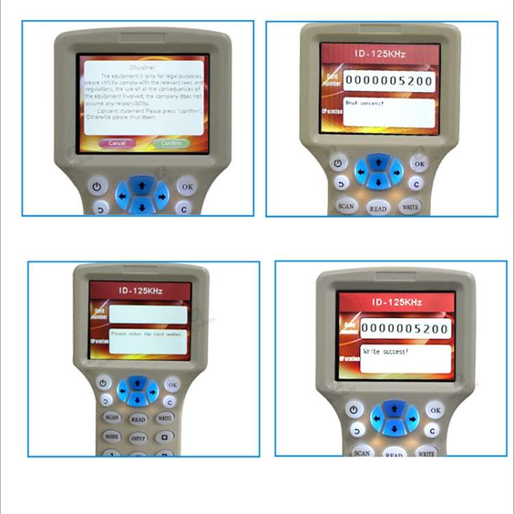 Zonsin ZX-08CD ID Card Duplicator RFID Smart Card Sensor...