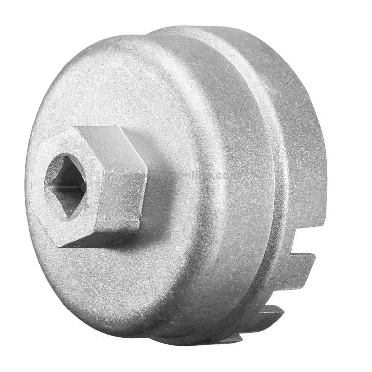 64.5mm Aluminum Oil Filter Wrench Cap Socket Remover Tool for Lexus Toyota Corolla Highlander RAV...