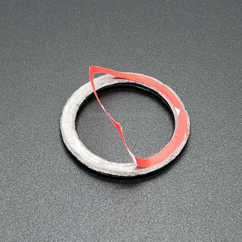 Car Carbon Fiber Soft Panel Engine Start Key Push Button Ring Trim Decorative Sticker for BMW E90
