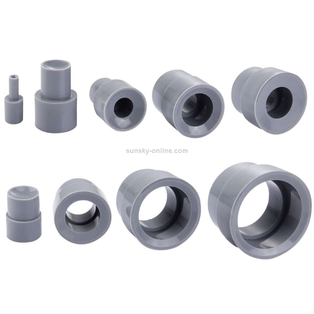 Fittest 9LTR 9 PCS Rubber Camera Lens Removal Repair Tool Set for DSLR Lens 8-83mm