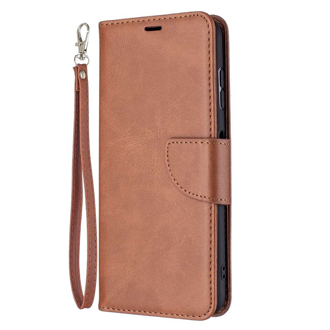 For Nokia G20 / G10 Retro Lambskin Texture Pure Color Horizontal Flip PU Leather Case with Holder