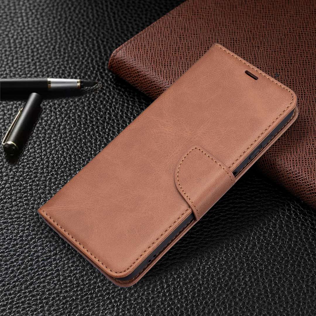 For Nokia G20 / G10 Retro Lambskin Texture Pure Color Horizontal Flip PU Leather Case with Holder