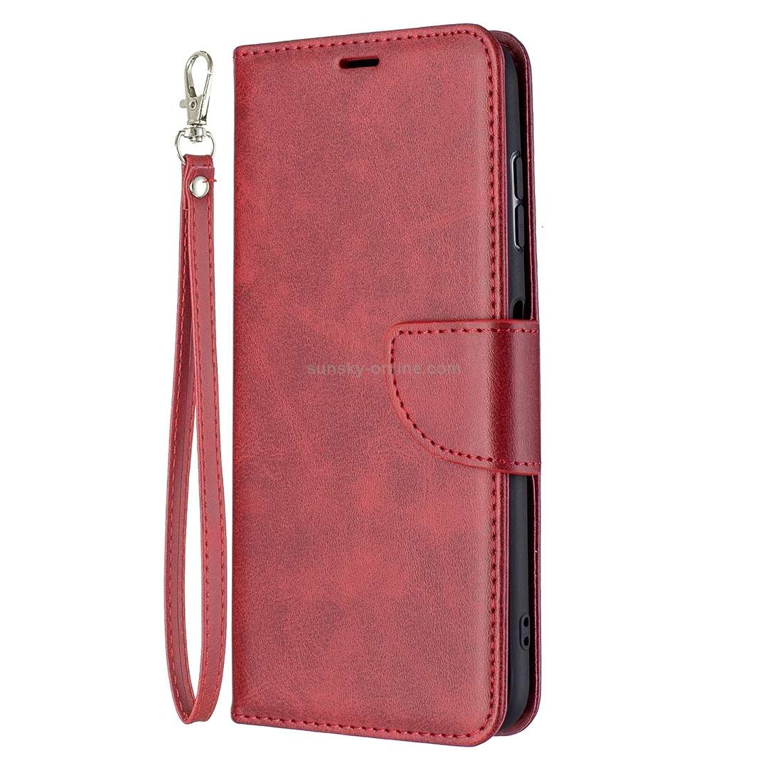For Nokia G20 / G10 Retro Lambskin Texture Pure Color Horizontal Flip PU Leather Case with Holder