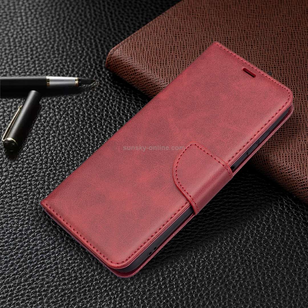 For Nokia G20 / G10 Retro Lambskin Texture Pure Color Horizontal Flip PU Leather Case with Holder