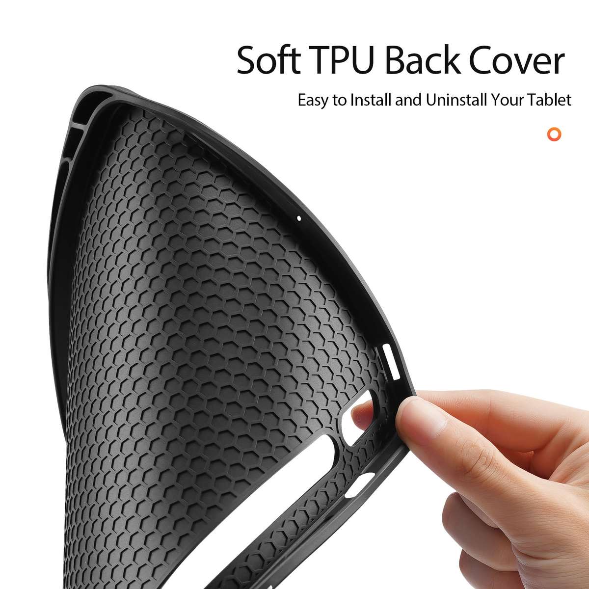 For Samsung Galaxy Tab S9 FE / S10 FE DUX DUCIS Domo Series Magnetic Flip Leather Tablet Case(Blac