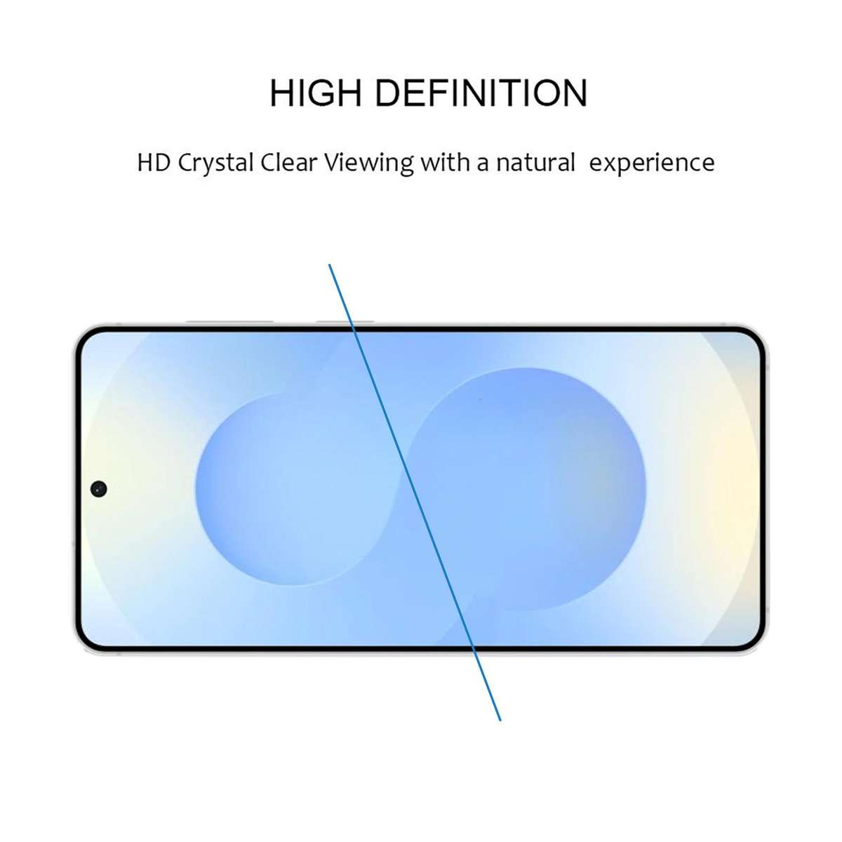 For Samsung Galaxy S26 5G Full Glue Screen Tempered Glass Film, Support Fingerprint Unlocking