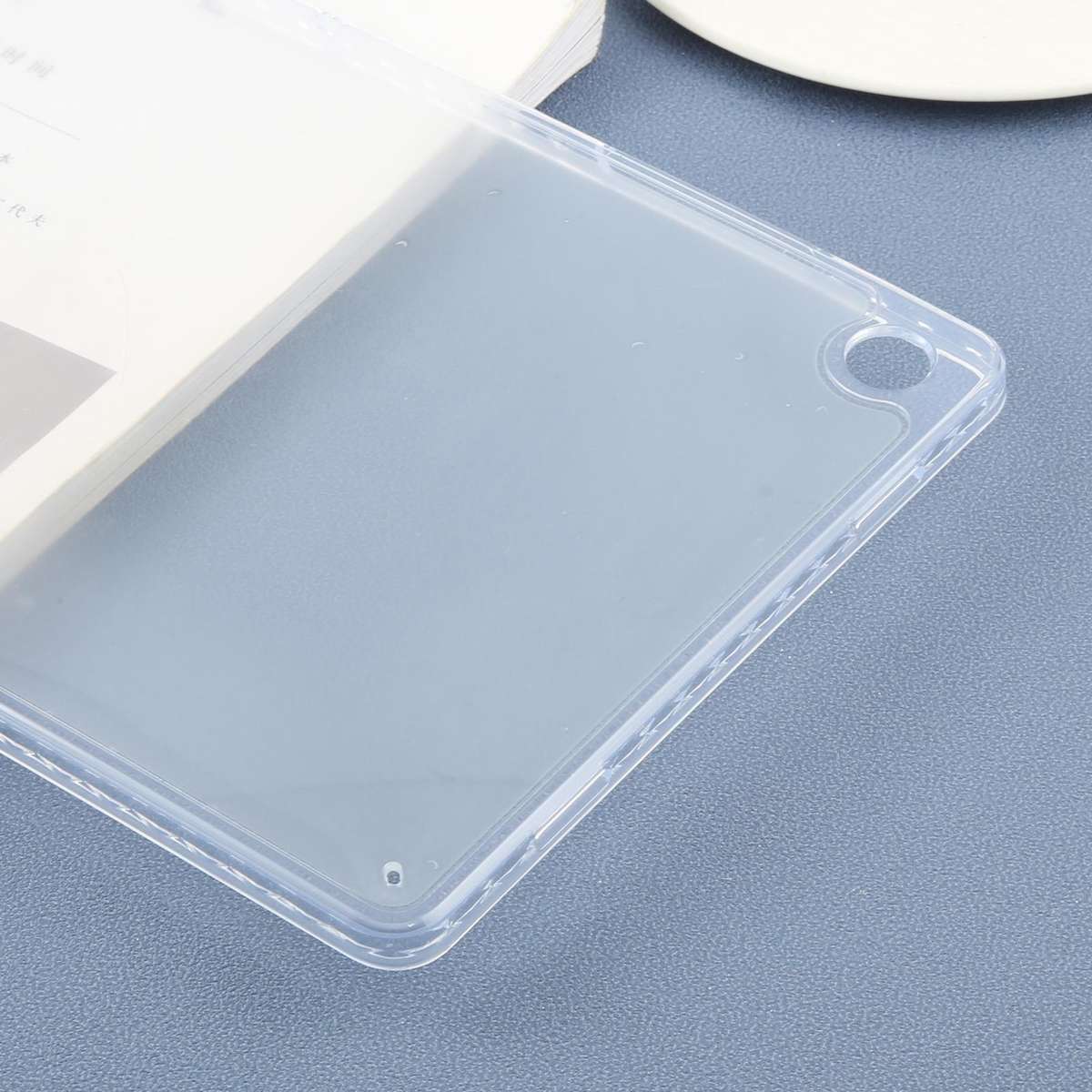 For Samsung Galaxy Tab A11+ / A9+ Color TPU Hybrid Clear Acrylic Tablet Case(Transparent)
