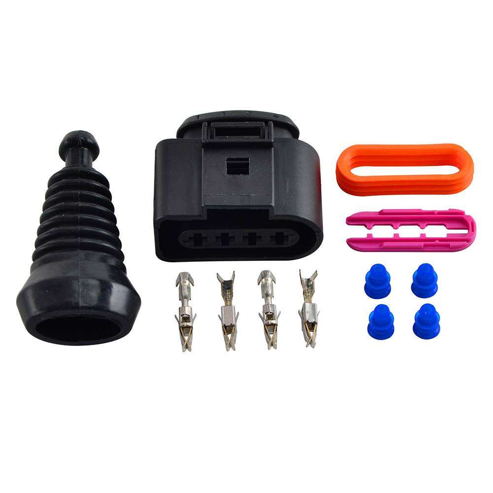 1 Set For Audi A7 3.0T 2016 Car Ignition Coil Connector Repair Kit, Small Size 1J0973704
