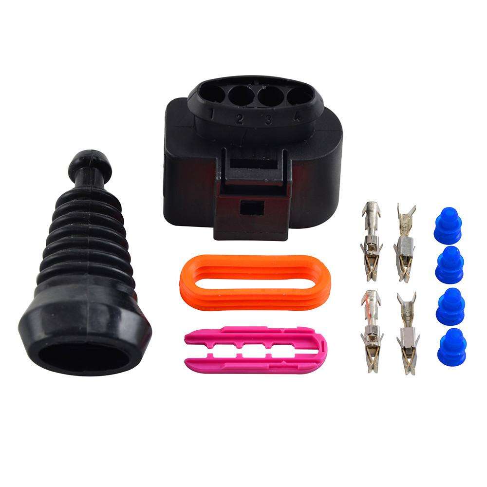 1 Set For Audi A7 3.0T 2016 Car Ignition Coil Connector Repair Kit, Small Size 1J0973704