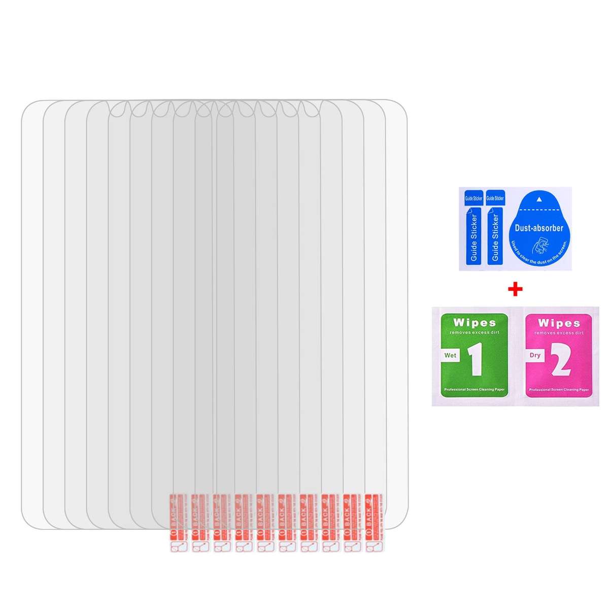 For HOTWAV Note 16 10pcs 0.3mm High Aluminum Tempered Glass Film