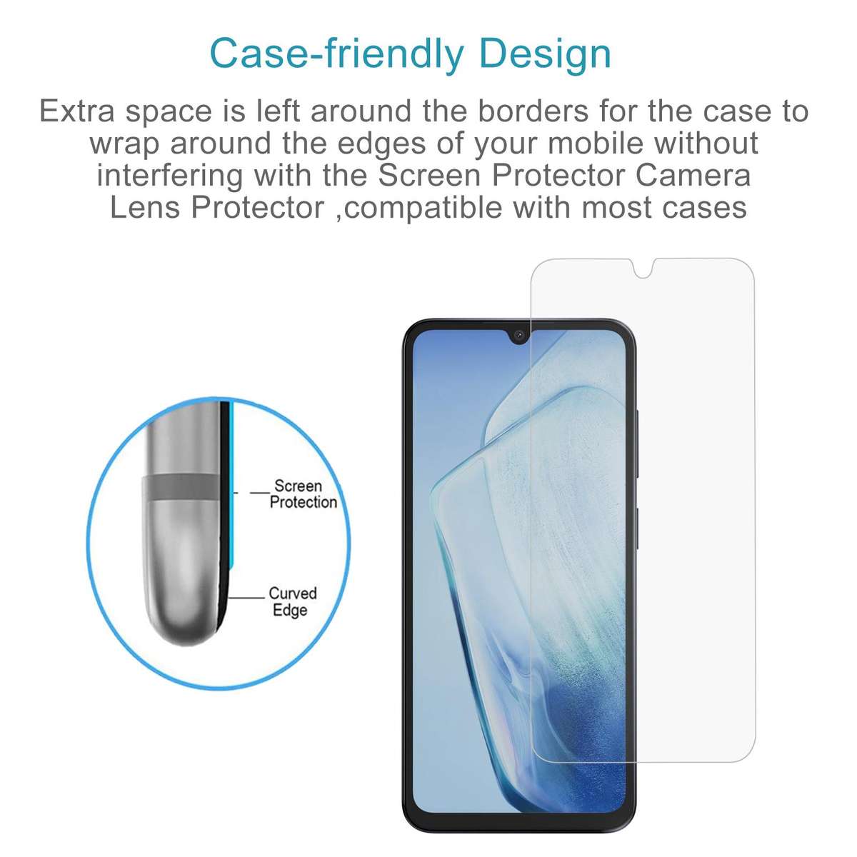For HOTWAV Note 16 10pcs 0.3mm High Aluminum Tempered Glass Film