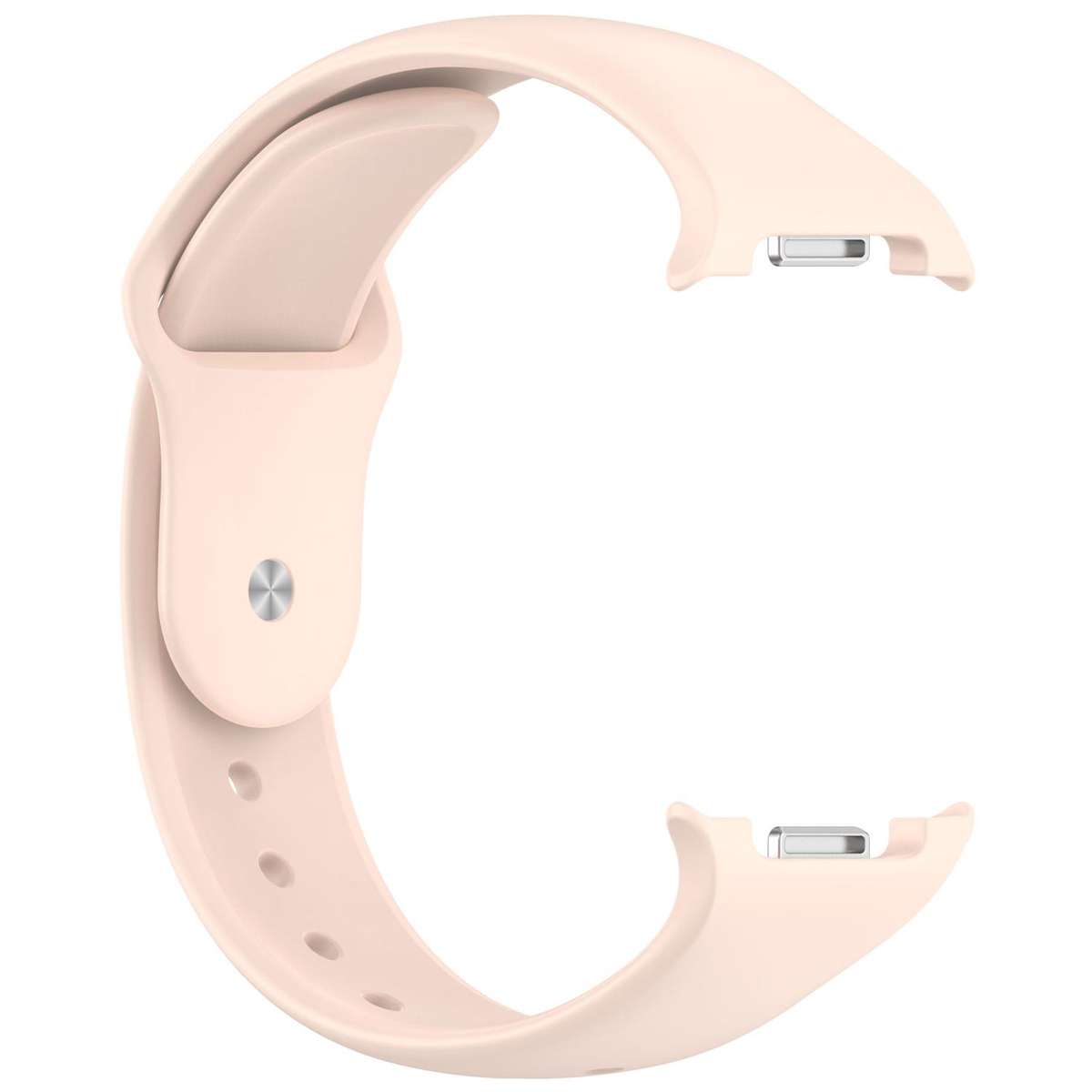 For Samsung Galaxy Watch8 / 8 Classic xDfind Reverse Buckle Silicone Watch Band(Pink)