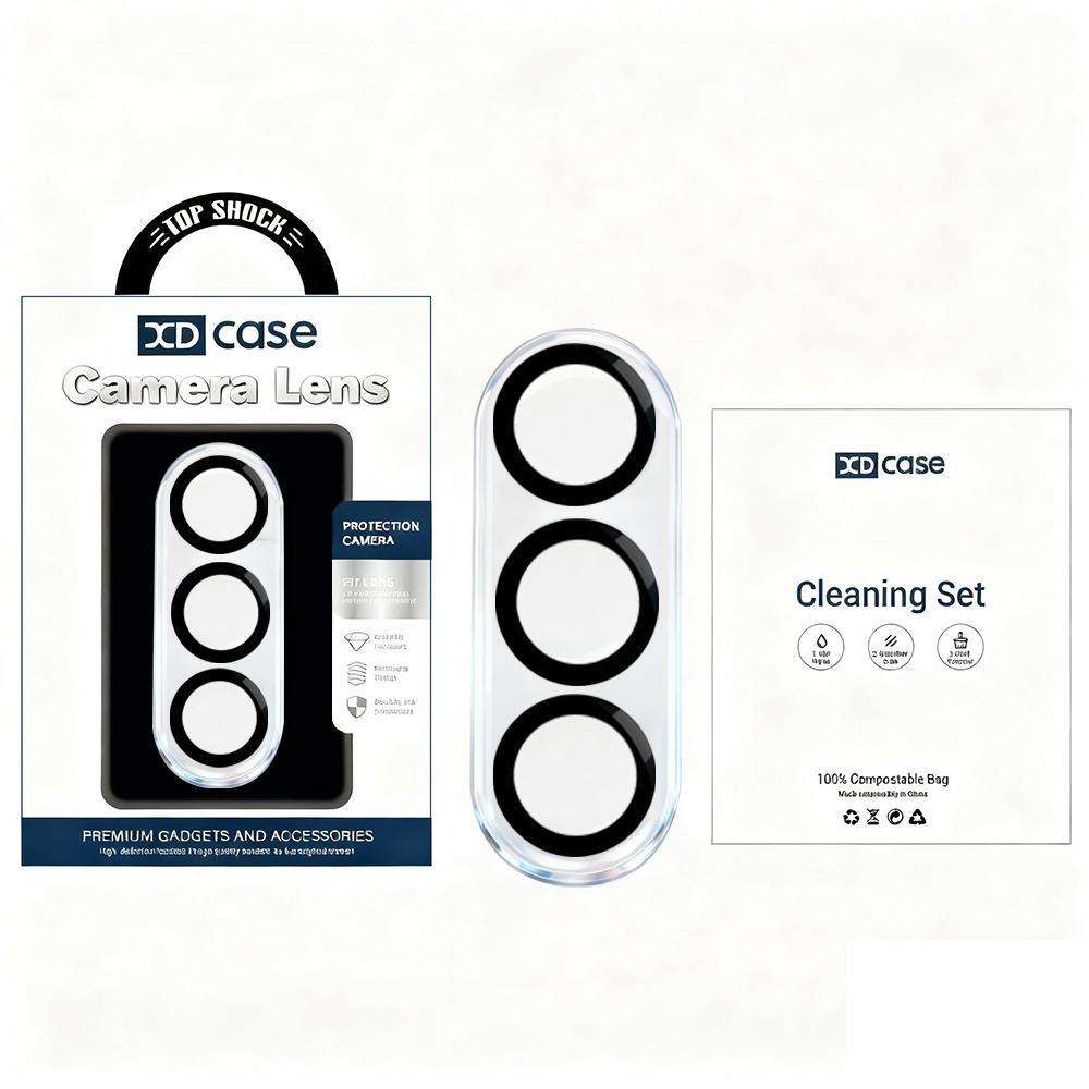 For Samsung Galaxy S24+ 5G XDcase Silkscreen Integrated Tempered Glass Back Camera Film