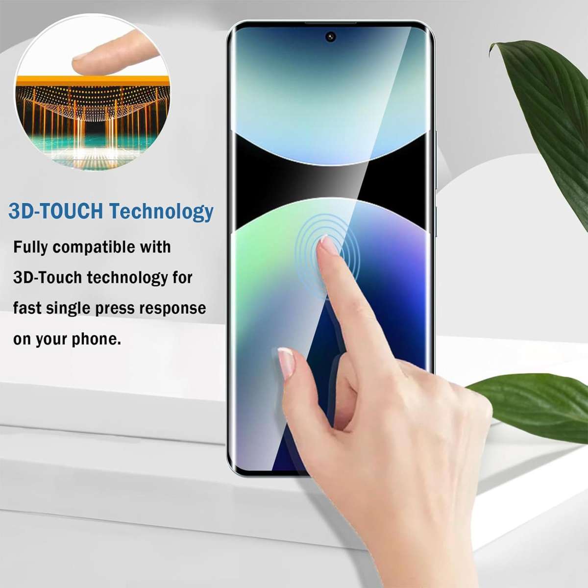 For Xiaomi 15 Pro 10pcs Kalebol Curved High-Aluminum Screen-Printed Full-Coverage Anti-Fingerprint