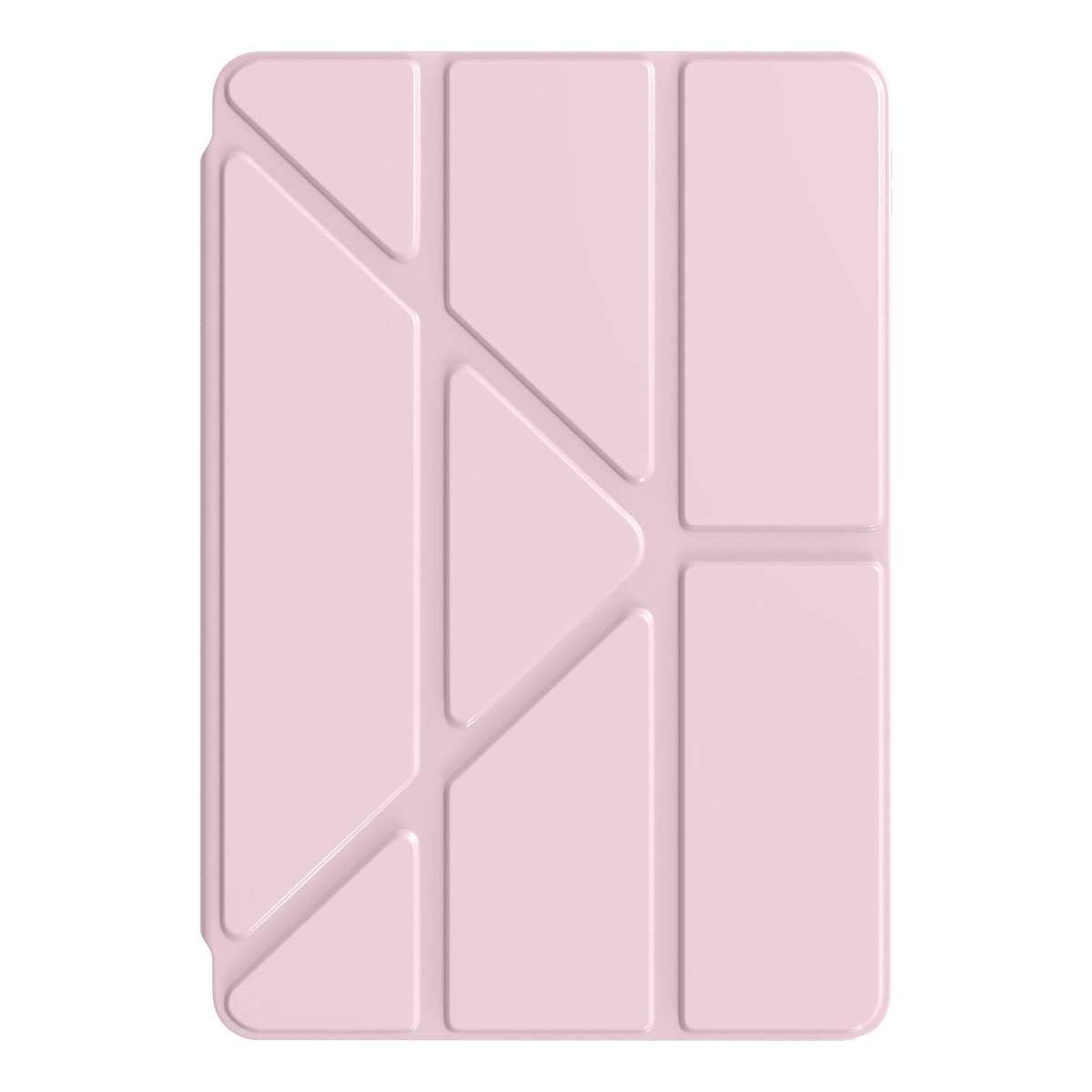 For Samsung Galaxy Tab S11 Ultra Clear Acrylic Deformation Leather Tablet Case(Pink)