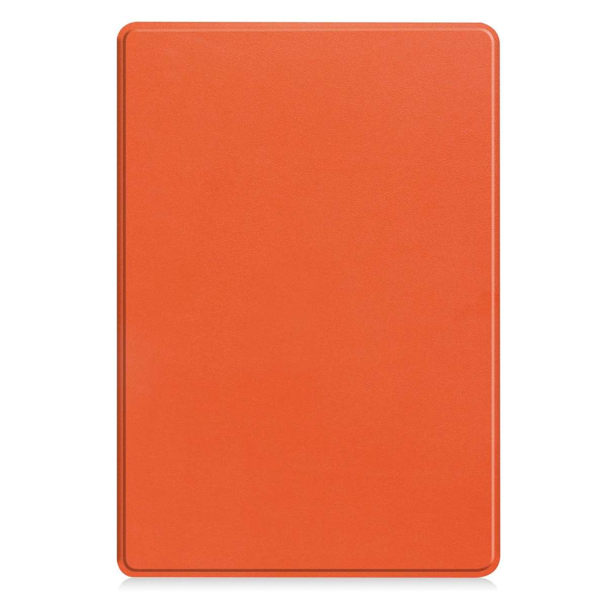 For Samsung Galaxy Tab A11+ Twill Fabric Vegan Leather Smart Tablet Case with Pen Tray & Holder(Or