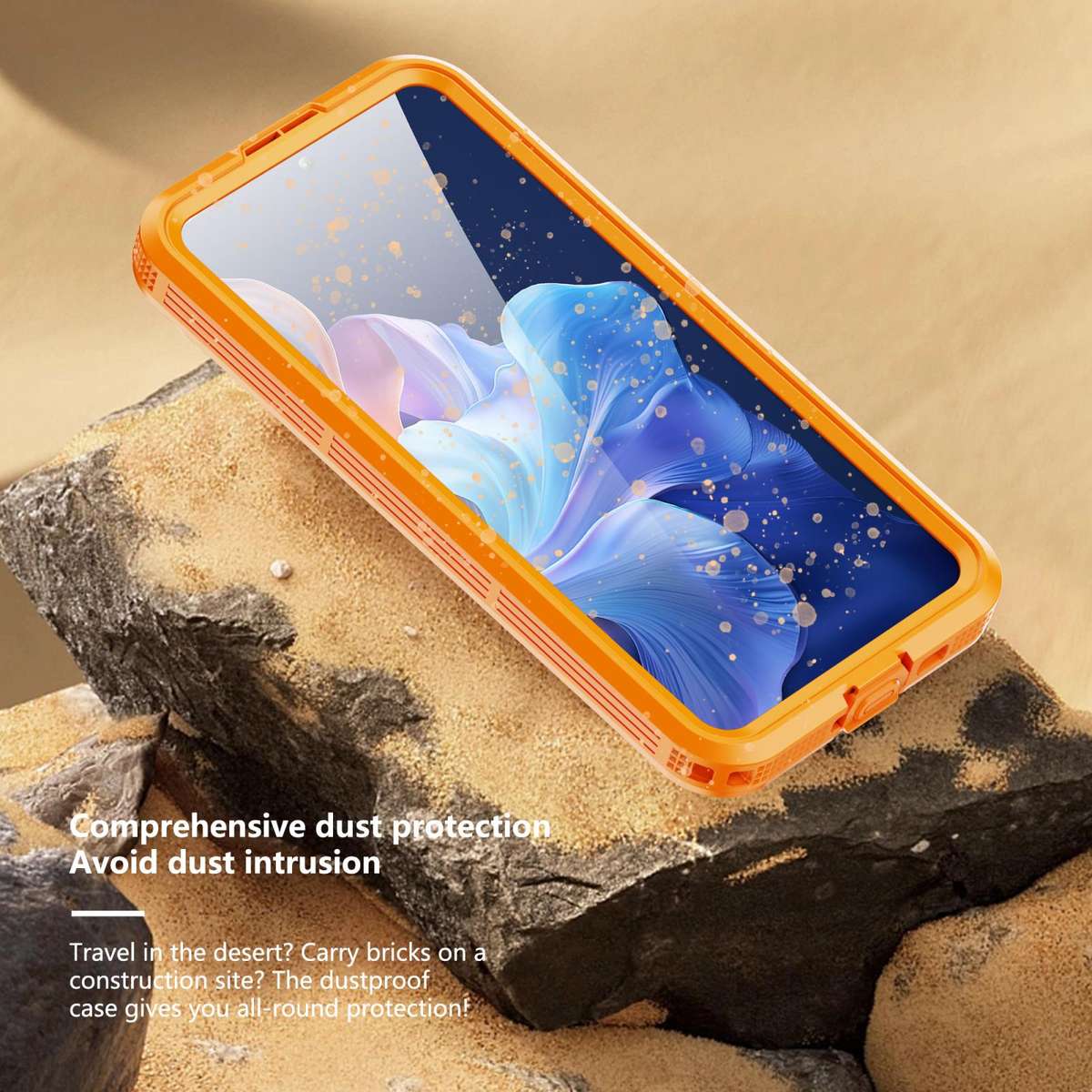 For Samsung Galaxy S26+ 5G RedPepper IP68 Waterproof Triple-proof MagSafe Phone Case(Orange)