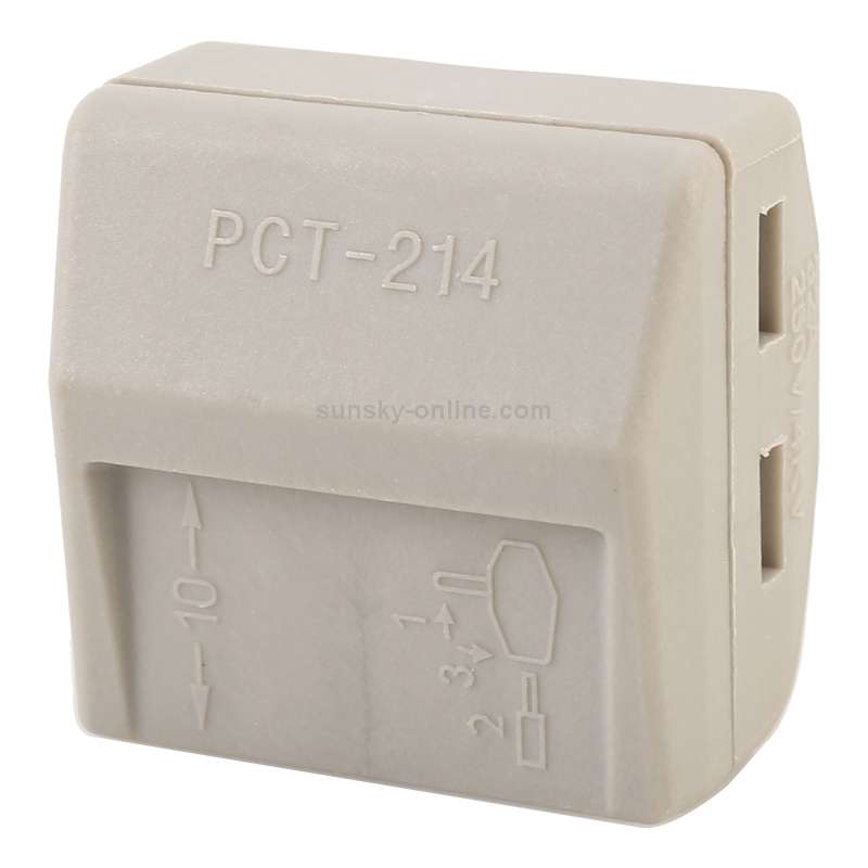 10 PCS 4 Port PCT Series Architectural Wiring Connector LED Lamp Conductor Distributor Junction Bo