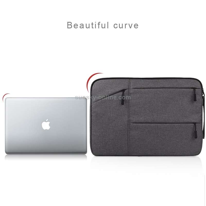 Universal Multiple Pockets Wearable Oxford Cloth Soft Portable Simple Business Laptop Tablet Bag