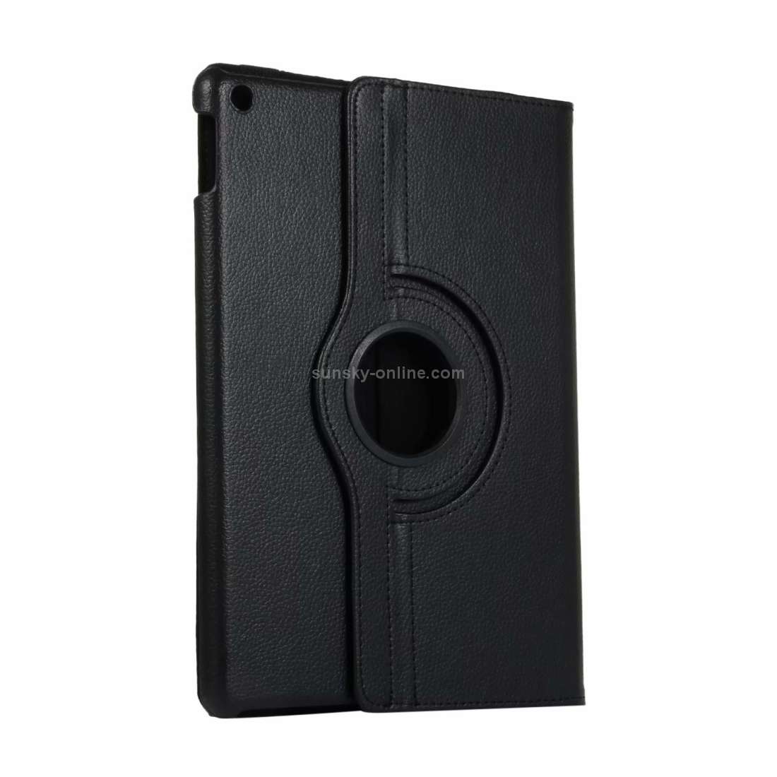 For iPad 10.2 / iPad Air 2019 10.5 / iPad 10.2 2020 Litchi Texture Horizontal Flip 360 Degrees Rot