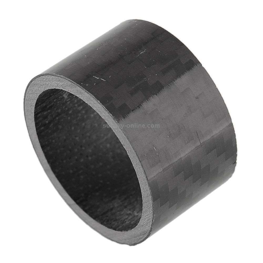Bicycle Front Fork Headset Carbon Fiber Gasket Stem Wrist Backing Ring 3K Carbon Fiber 5 / 10 / 15