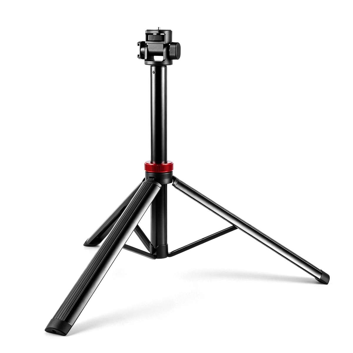 PULUZ 2m 8-section Aluminum Alloy Broadcast Fill Light Bracket Telescopic Tripod (Black)