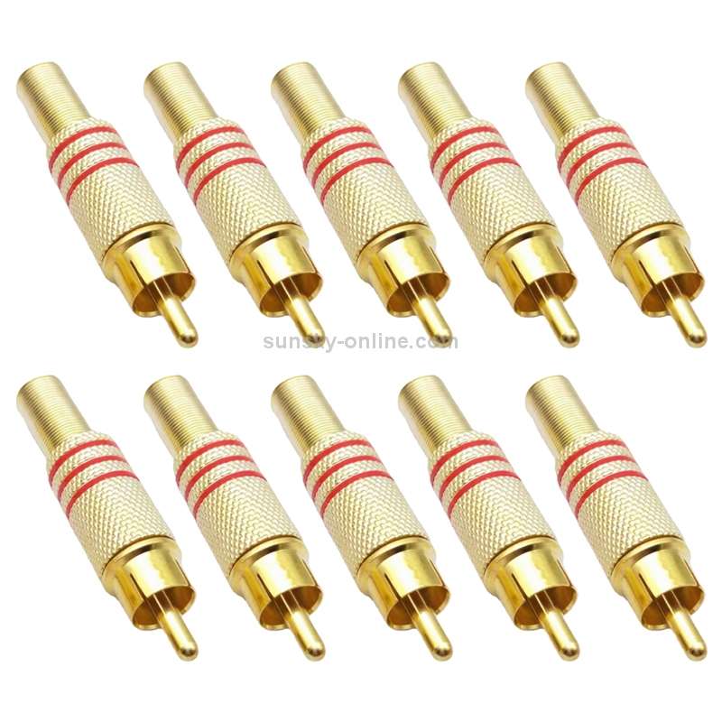 JL0924 3.5mm RCA Jack Connector (10 Pcs in One Package, the Price is for 10 Pcs)