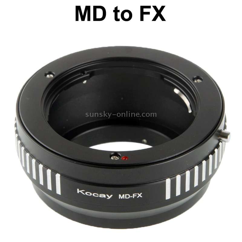 MD Lens to FX Lens Mount Stepping Ring(Black)