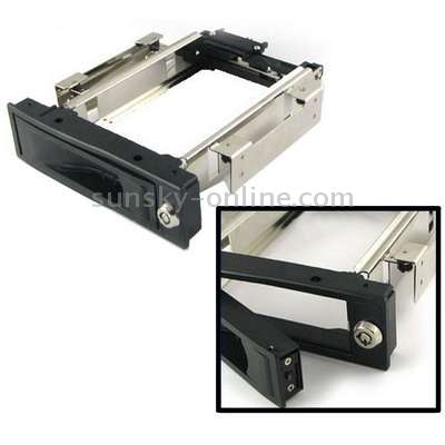 3.5 inch Serial II Hard Driver HDD-ROM Mobile Rack(Black)