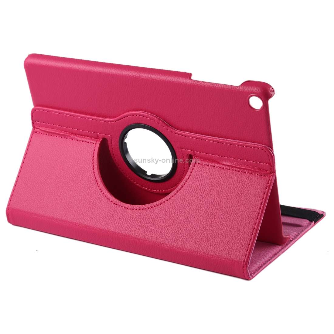 Litchi Texture Horizontal Flip 360 Degrees Rotation Leather Case for Galaxy Tab A 10.1 (2019) T510