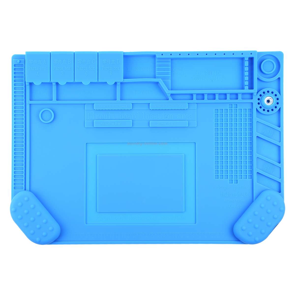 A-500 Insulation Heat-Resistant Repair Pad ESD Mat with Magnetic, Size: 48 x 32cm