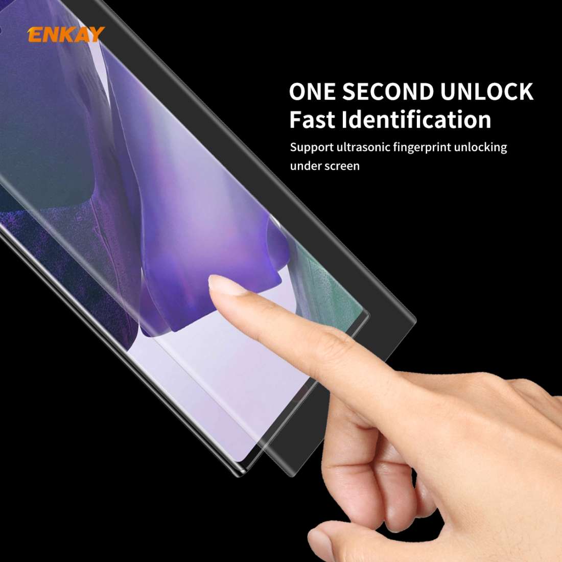 For Samsung Galaxy Note 20 Ultra ENKAY Hat-Prince 3D Full Screen PET Curved Hot Bending HD Screen