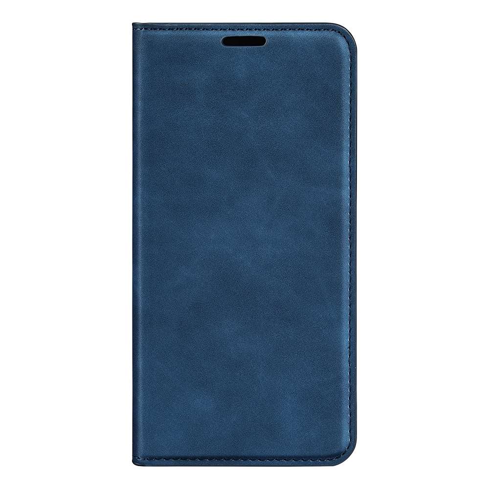 For Xiaomi 14 Pro Retro-skin Magnetic Suction Leather Phone Case(Dark Blue)
