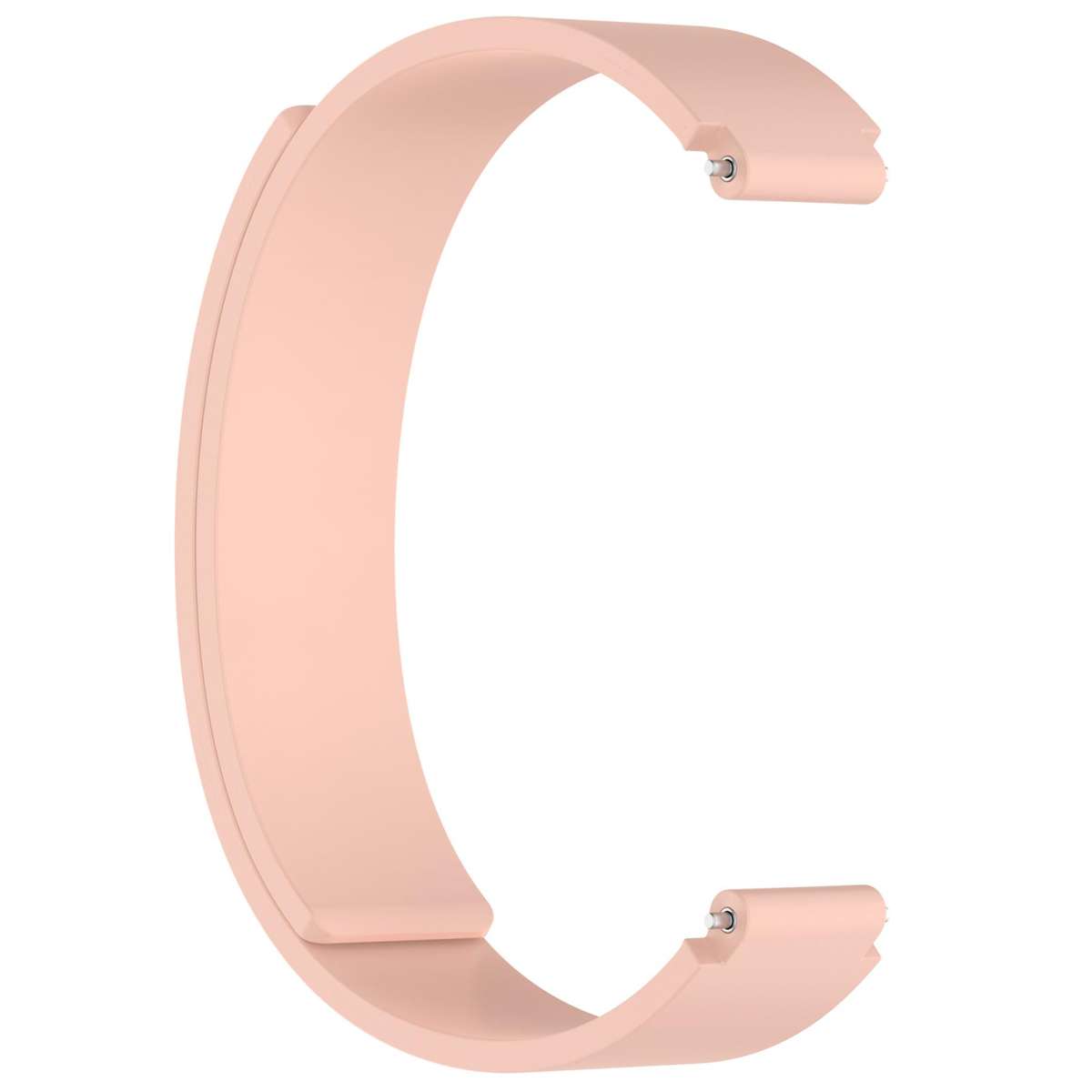 For Xiaomi Smart Band 10 / 9 / 8 Soft Silicone Magnetic Watch Band(Pink)