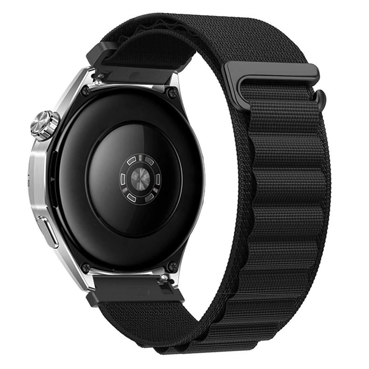 For Huawei Watch GT 6 46mm Alpine Loop Nylon Watch Band(Black)