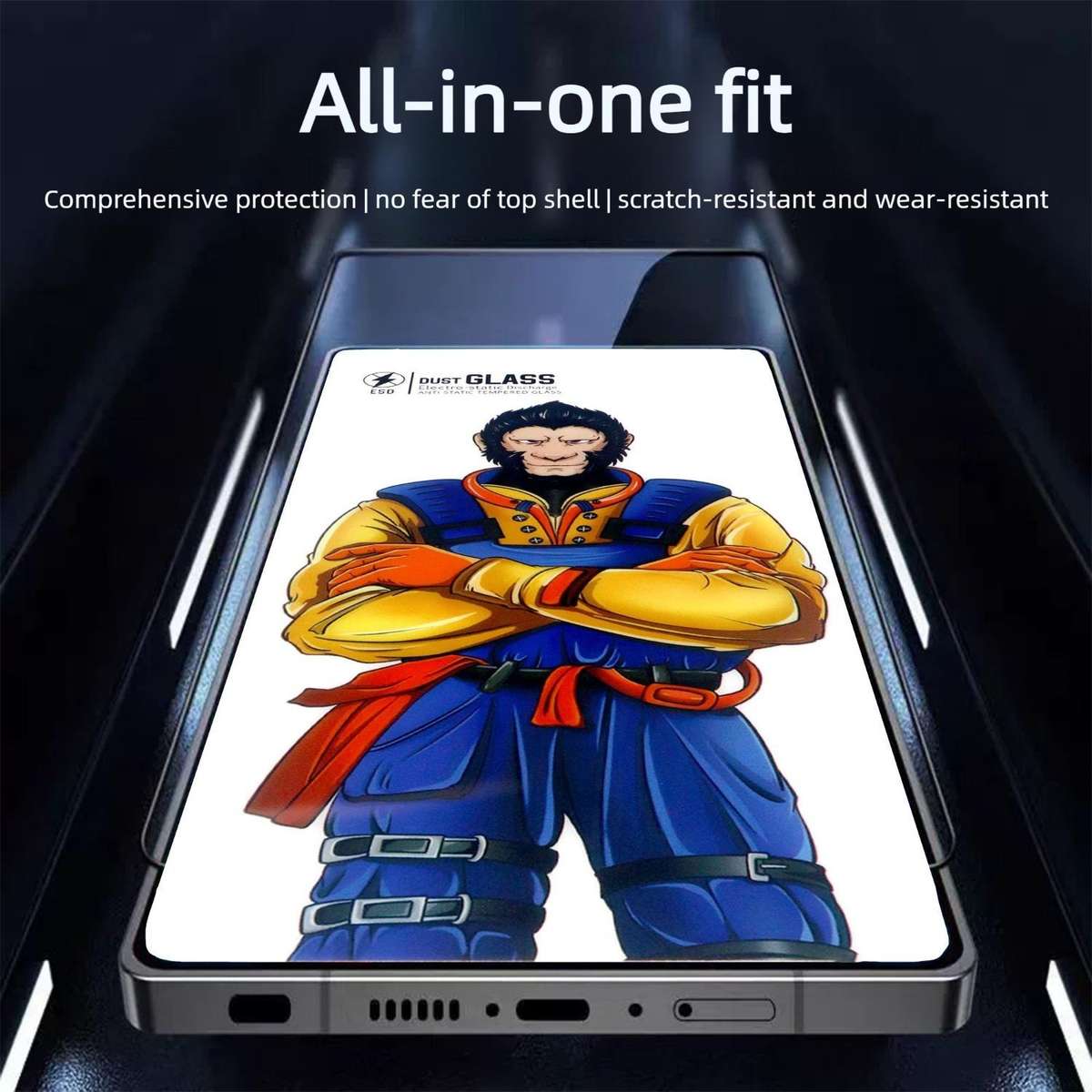 For Xiaomi 17 10pcs Armor Super-Strong 3D Curved 120C Anti-Static High-Aluminum Screen-Printed HD