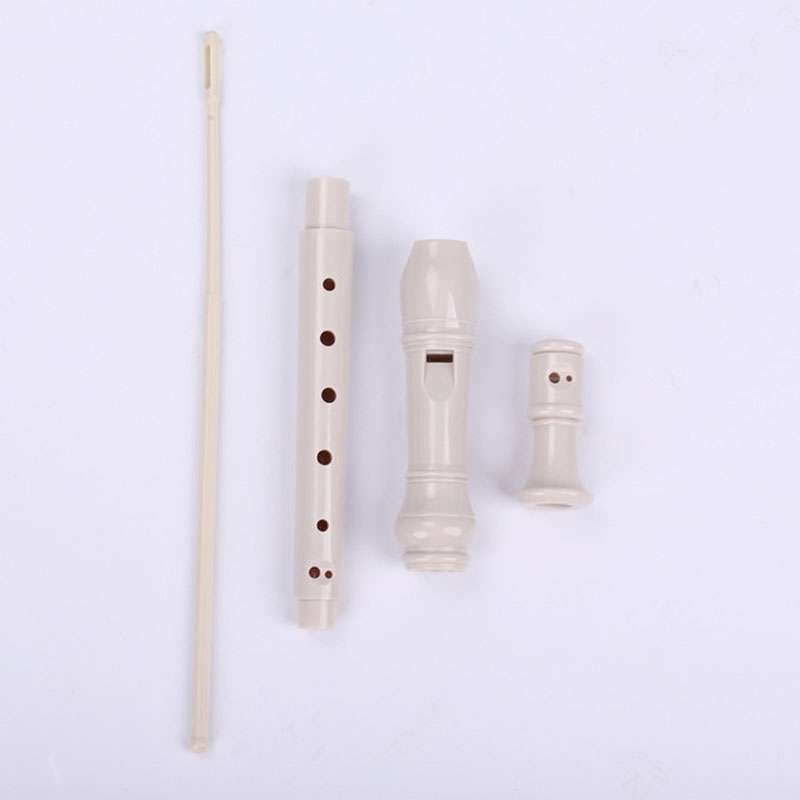 5 PCS SW8 Swan 8-hole Student Children Plastic Clarinet German Treble Flute(Black)