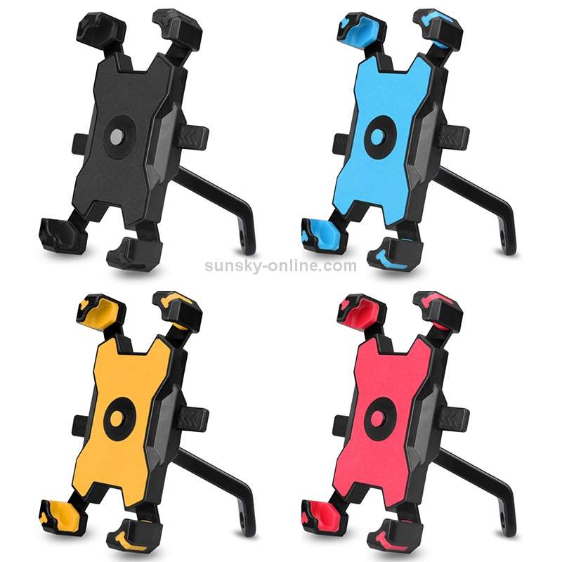 Electric Bicycle Mobile Phone Holder Can Be Rotated 360-degree Mobile Phone Holder Four-way Adjust