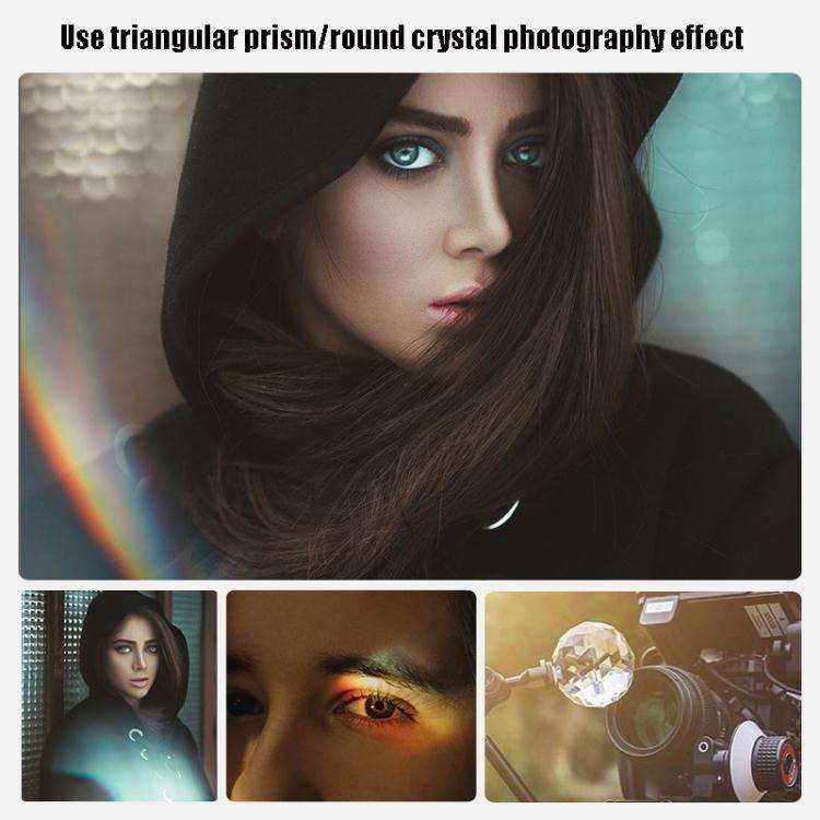 Square Coating Upgrade Crystal Photography Foreground Blur Film And Television Props